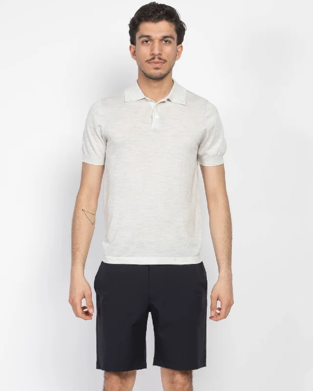 Men's Elastic-Waisted Pants for Easy MovementCupro Tipped Polo