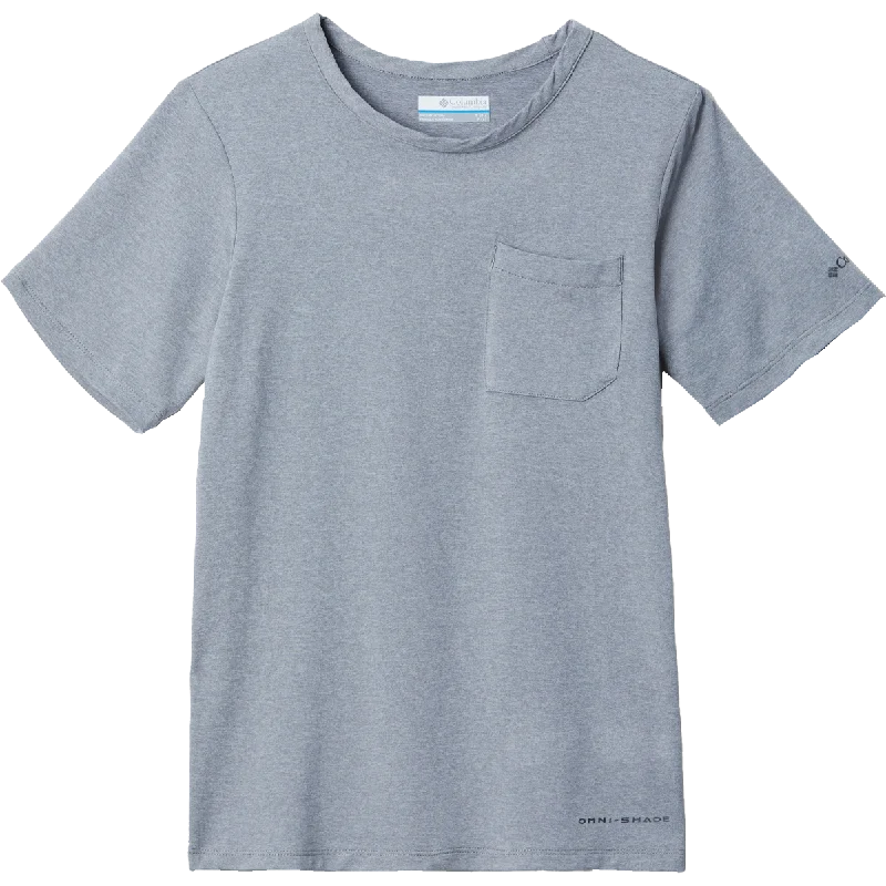 Men's Shirts with Button-Down PocketsYouth Tech Trail Short Sleeve Tee