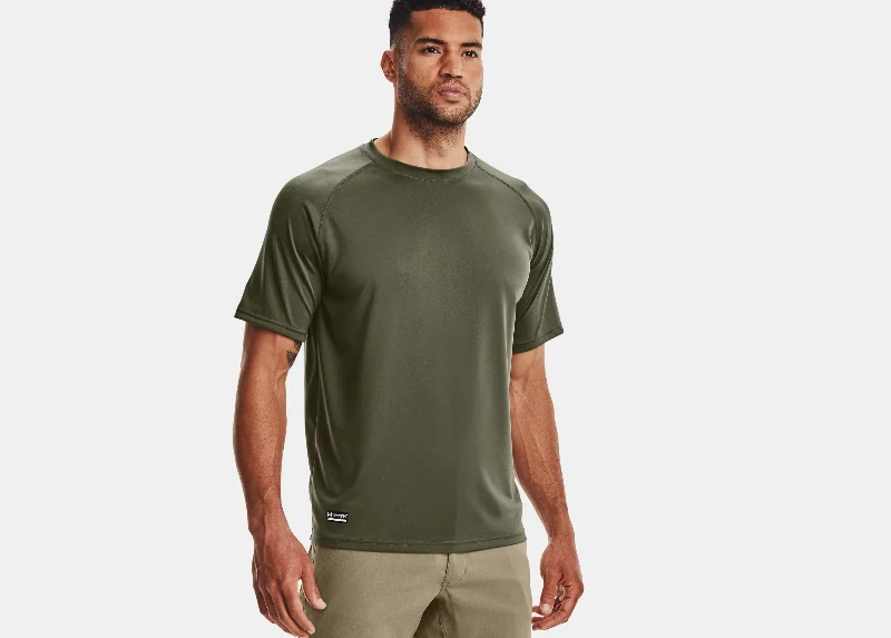 Men's Shirts with Surplice HemlinesUnder Armour Men's Tactical Tech™ Short Sleeve T-Shirt - 1005684 390