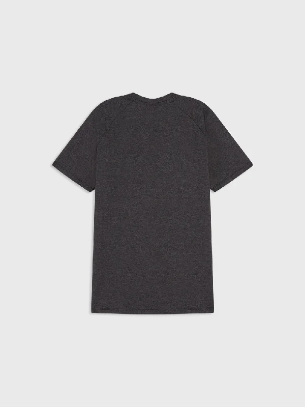 BARRY'S HEATHER BLACK LIFT TEE