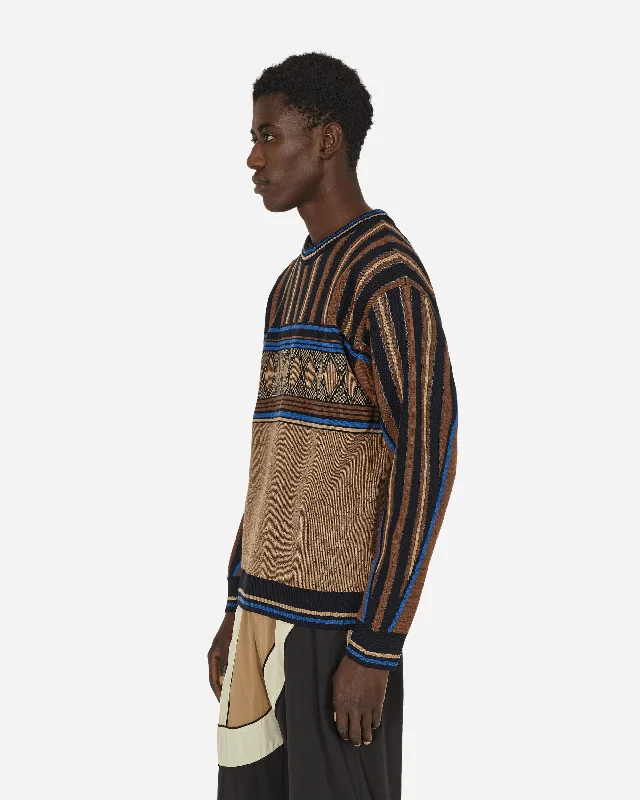 Kuti Knitted Crewneck Sweater Brown