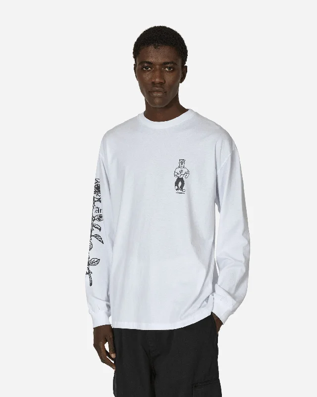 Aries Arose Longsleeve T-Shirt White