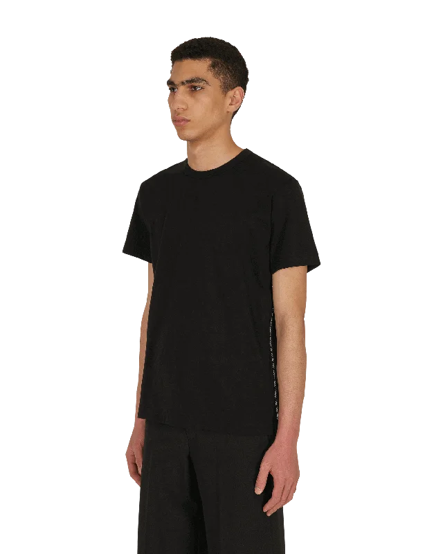 Zip T-Shirt Black