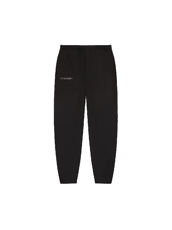 DNA Barrel-Leg Track Pants—black