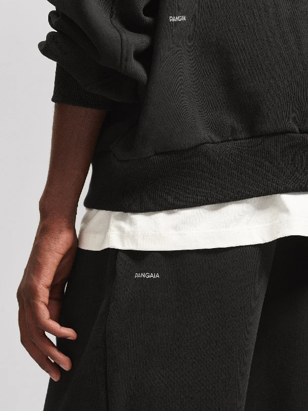 DNA Barrel-Leg Track Pants—black