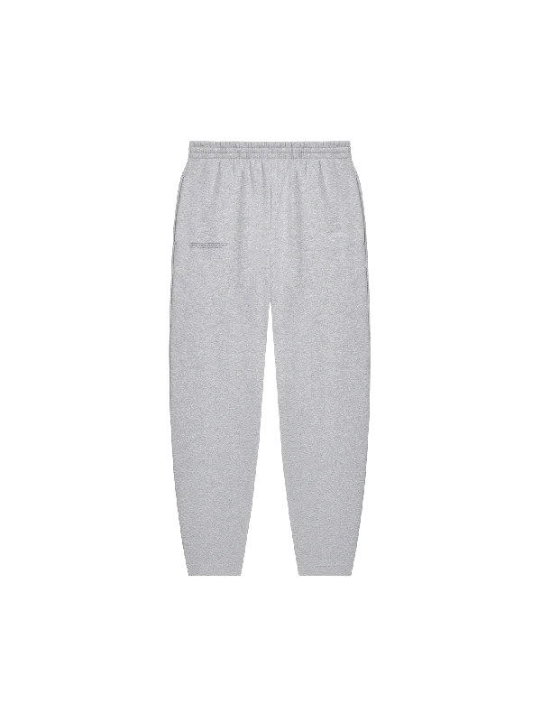 DNA Barrel-Leg Track Pants—grey marl