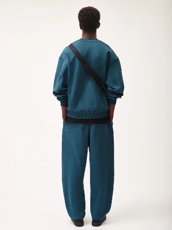 DNA Barrel-Leg Track Pants—storm blue