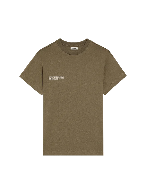 In Conversion Cotton 365 T-shirt—carbon brown