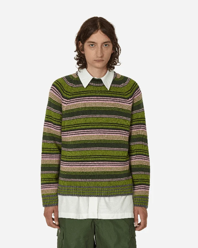 Rue Vivienne Crewneck Sweater Green