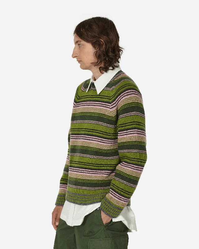 Rue Vivienne Crewneck Sweater Green