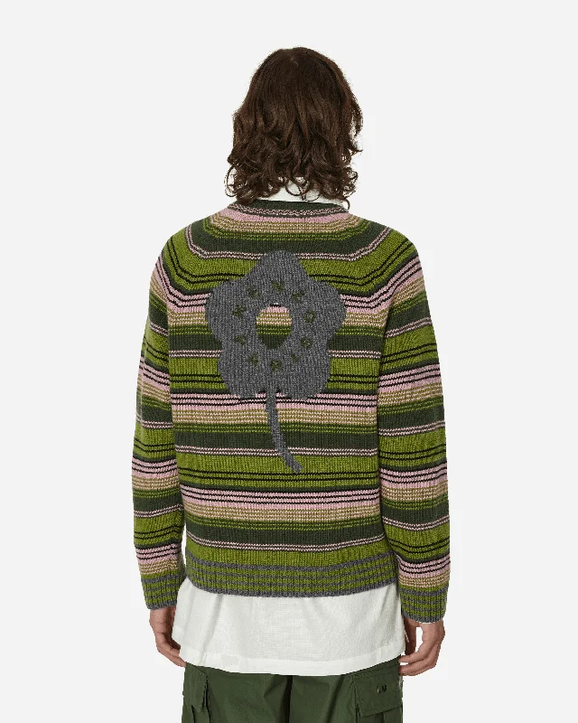 Rue Vivienne Crewneck Sweater Green