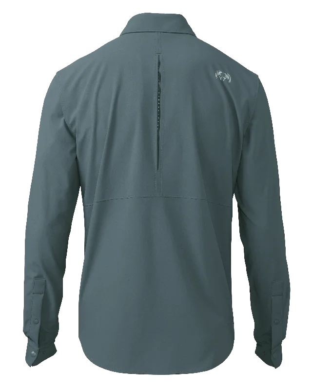 Mesa Vented LS Snap Shirt | Storm