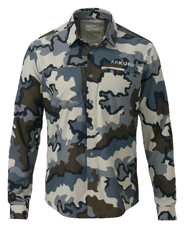 Mesa Vented LS Snap Shirt | Vias