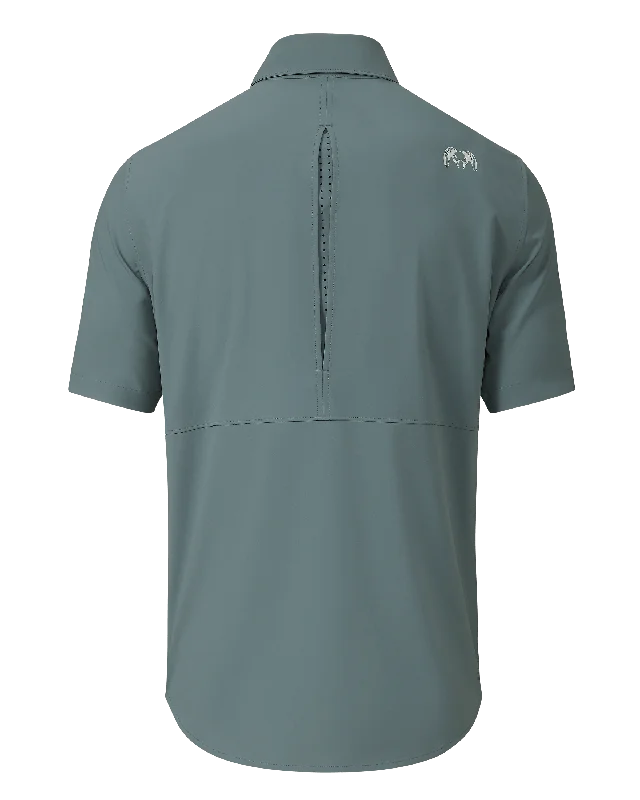 Mesa Vented SS Snap Shirt | Storm