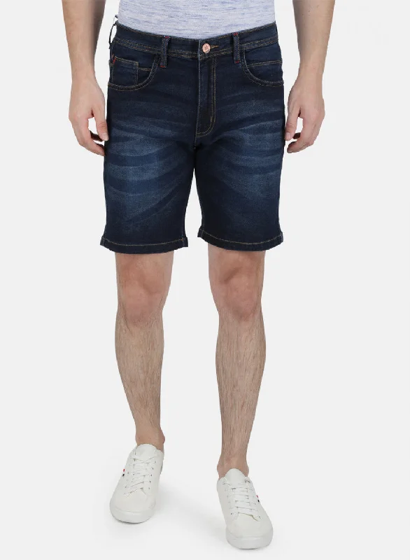 Mens Blue Light Wash Short