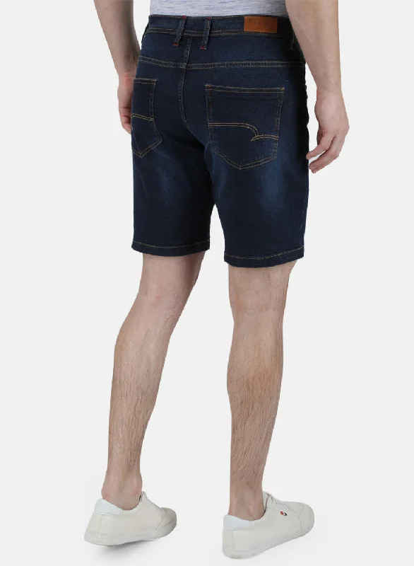 Mens Blue Light Wash Short