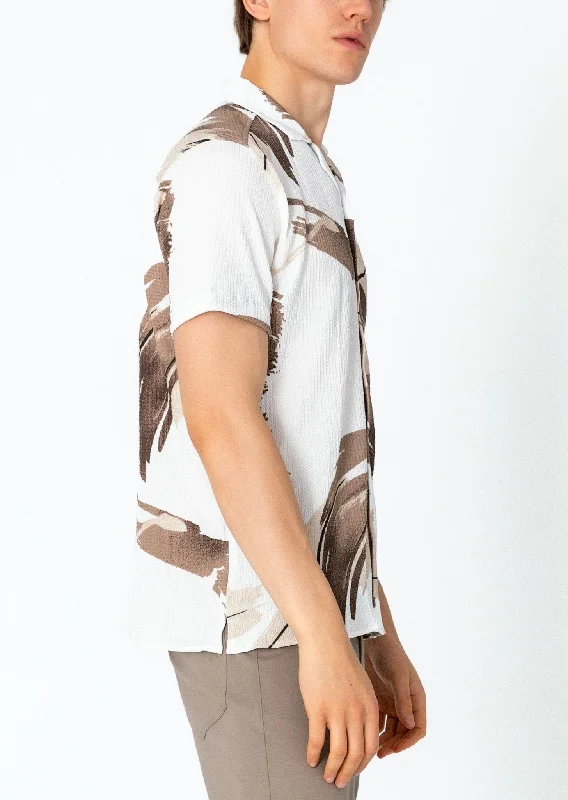 Short Sleeve Shirt - Brown