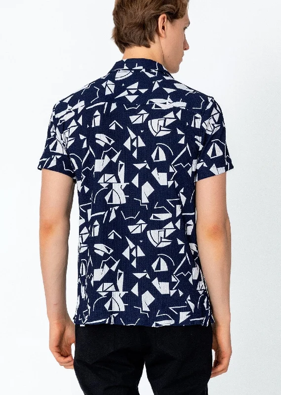 Short Sleeve Shirt - Navy