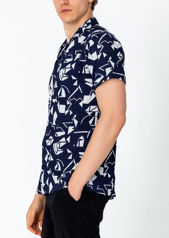 Short Sleeve Shirt - Navy