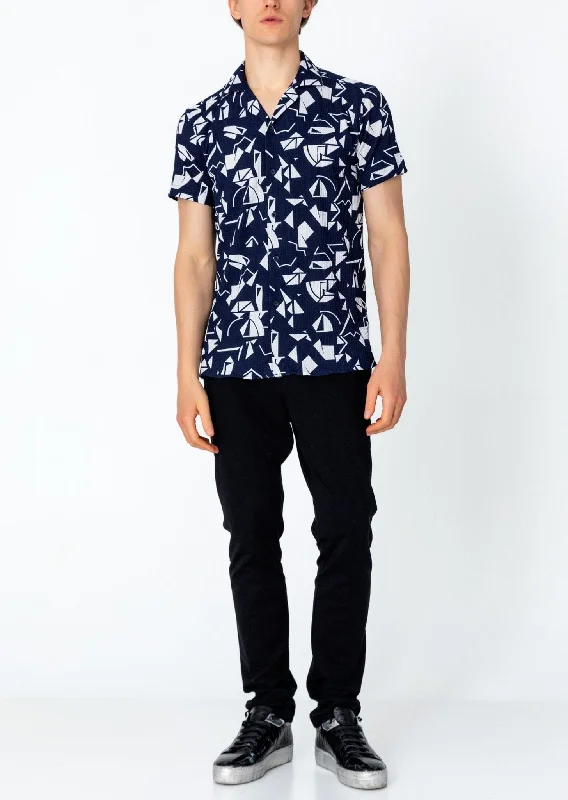 Short Sleeve Shirt - Navy