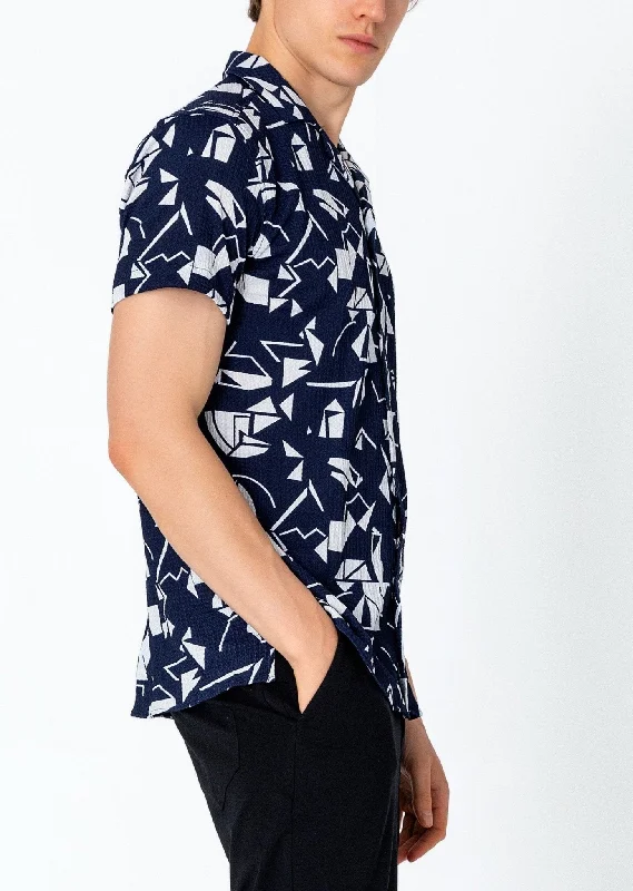 Short Sleeve Shirt - Navy