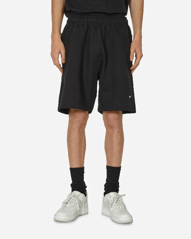 Solo Swoosh Fleece Shorts Black