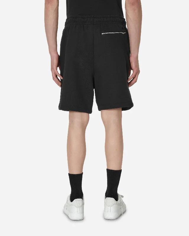 Wordmark Fleece Shorts Black