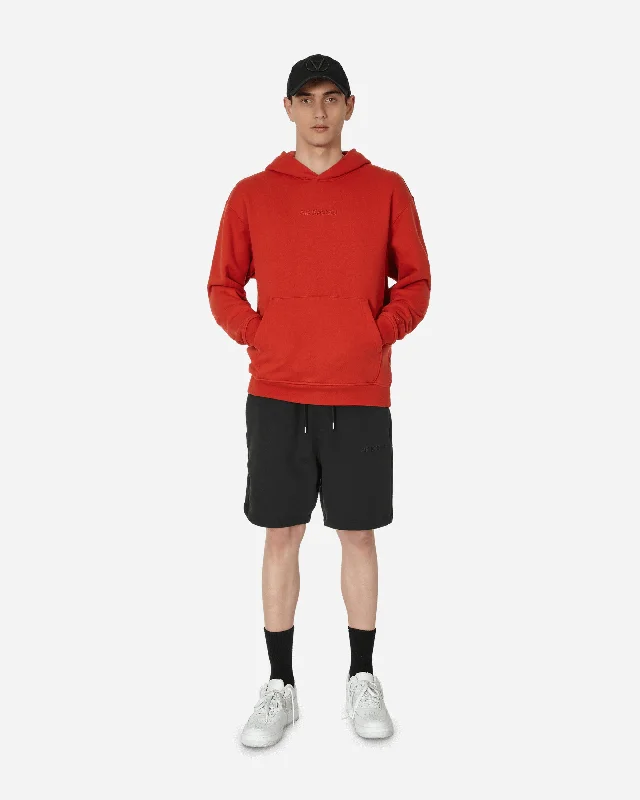 Wordmark Fleece Shorts Black