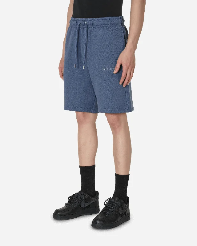 Wordmark Fleece Shorts Diffused Blue