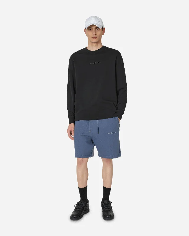 Wordmark Fleece Shorts Diffused Blue