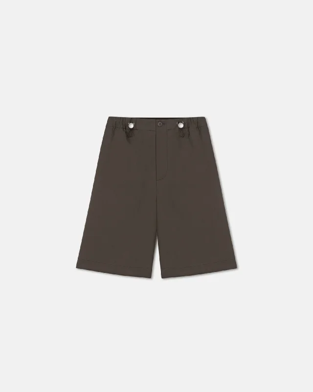 Felix - Tech Twill Bermuda Shorts - Soil