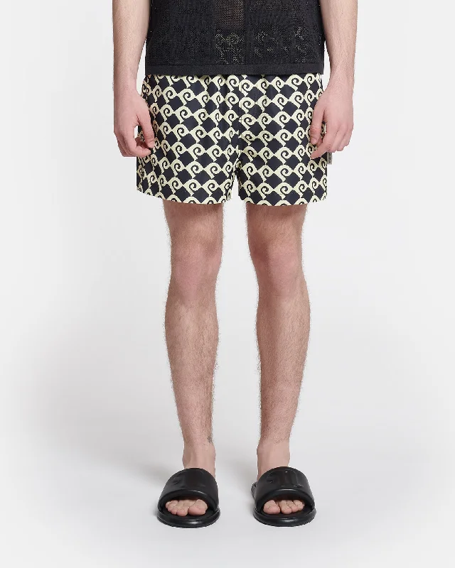 Amil - Swim Shorts - Diamond Check