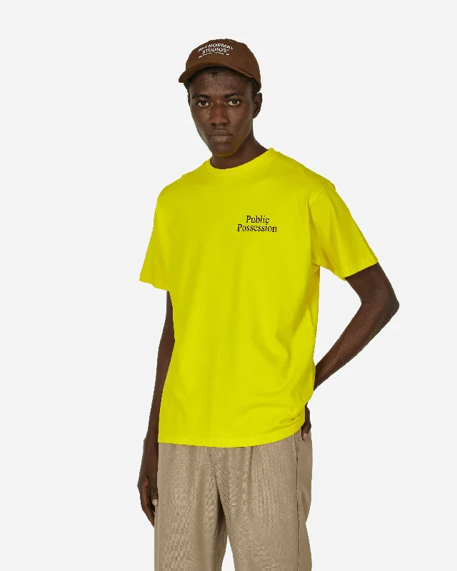 Tempel T-Shirt Yellow