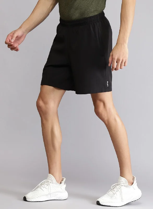 Rock-it Men Black Solid Short