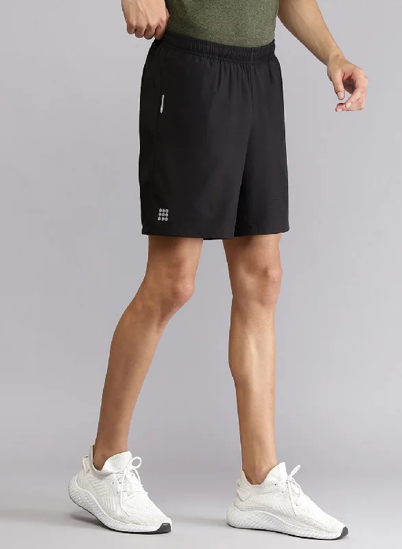 Rock-it Men Black Solid Short