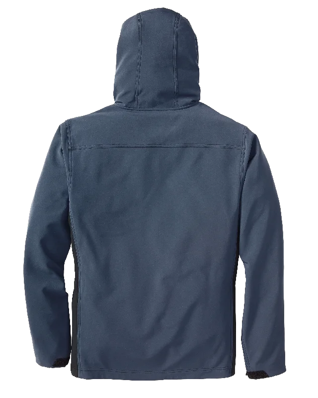 Rubicon Hooded Jacket | Steel Blue