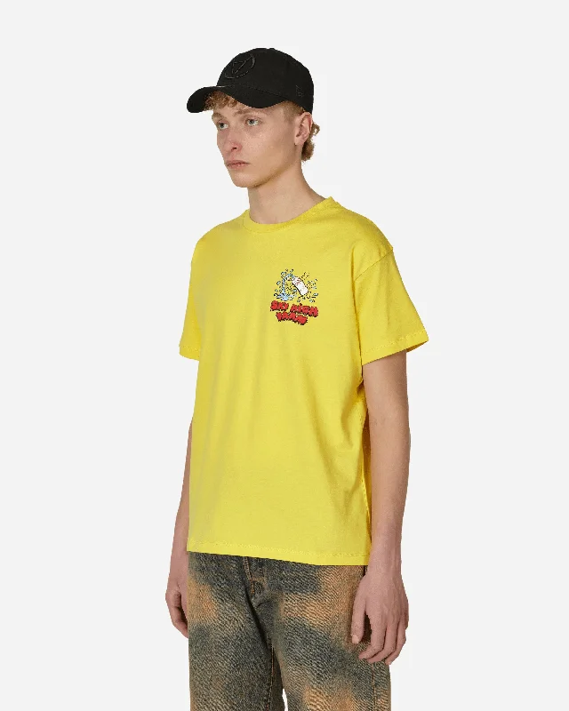 Flatbush Printed T-Shirt Yellow