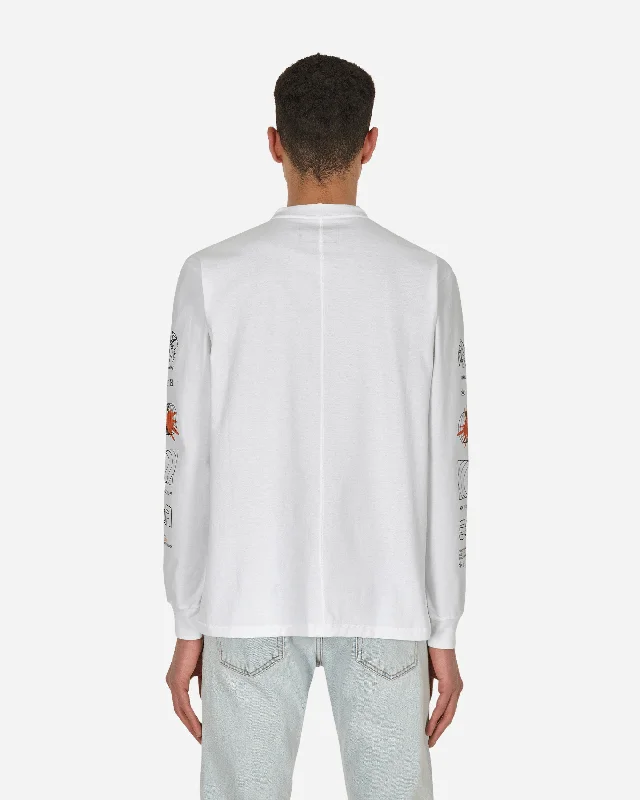 Whole Being Longsleeve T-Shirt White