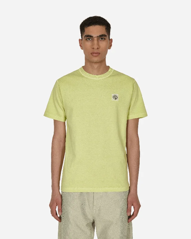 'FISSATO' Treatment Logo T-Shirt Yellow