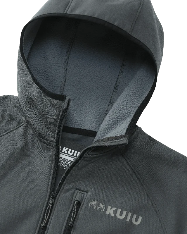 StrongFleece 235 Zip-T Hoodie | Gunmetal