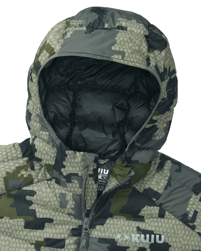 Super Down LT Hooded Jacket | Verde