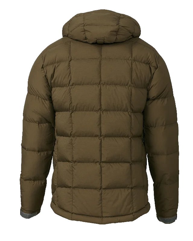 Super Down PRO Hooded Jacket | Bourbon