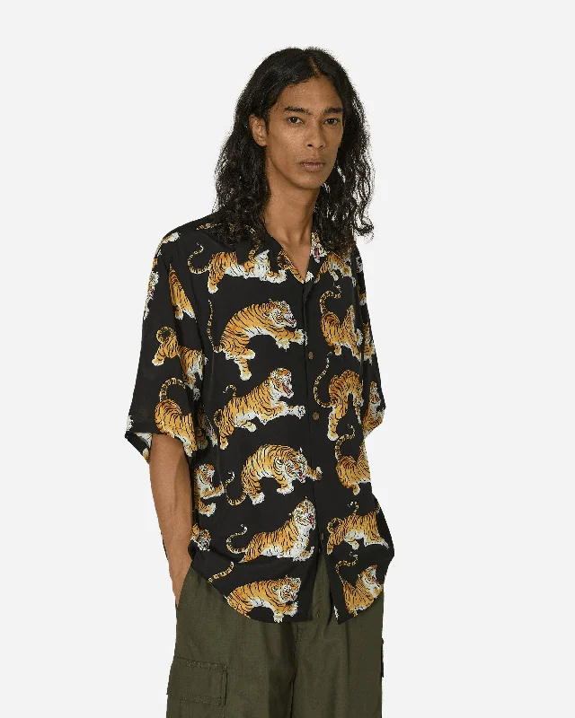 Hawaiian Shirt (Type-6) Black