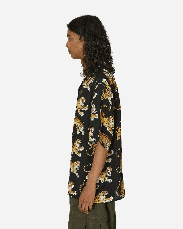 Hawaiian Shirt (Type-6) Black