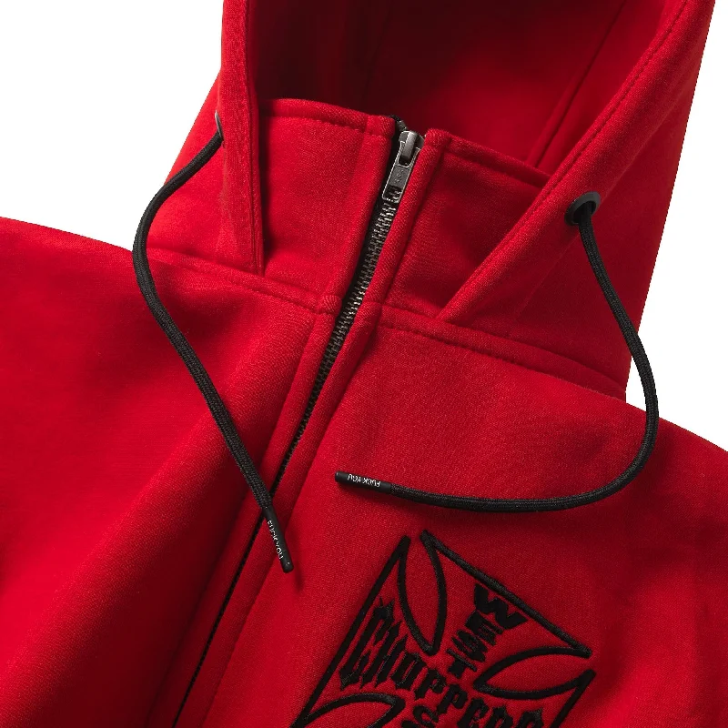 WCC OG ATX ZIP HOODY RED