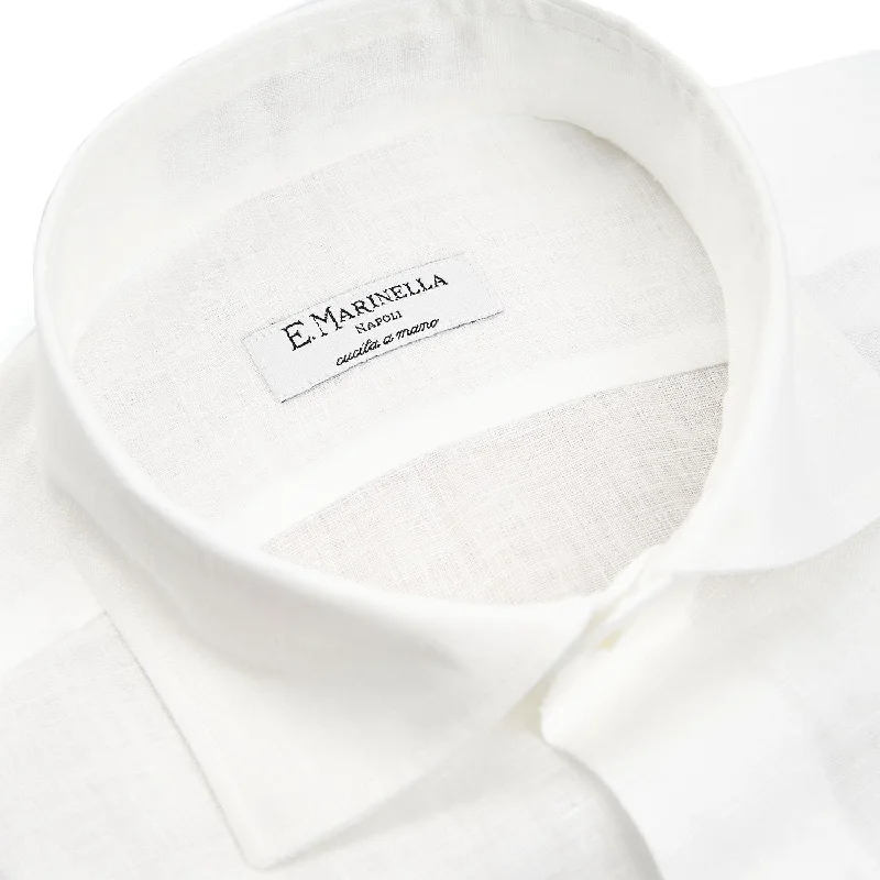 WHITE LINEN SHIRT