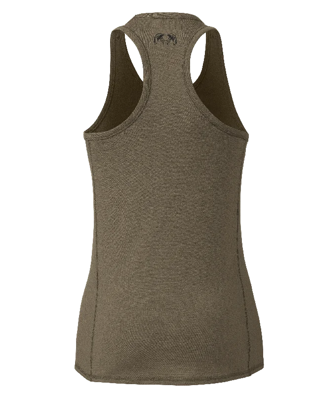 Women's ULTRA Merino 145 Racerback Tank | Ash