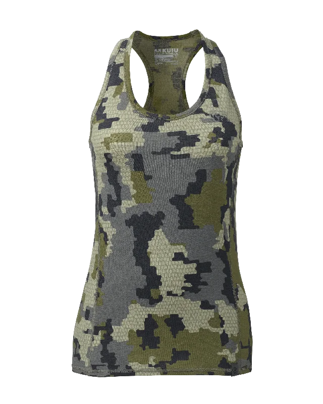 Women's ULTRA Merino 145 Racerback Tank | Verde