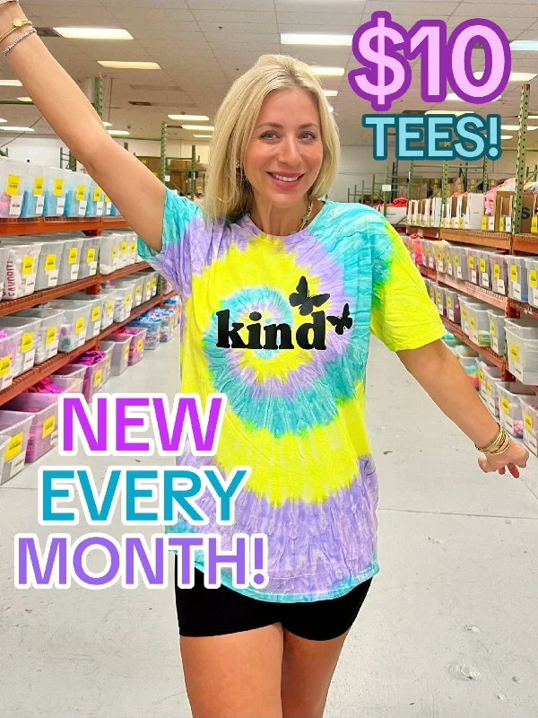 Be Kind Monthly VIP Tee Club - August 2024 Edition