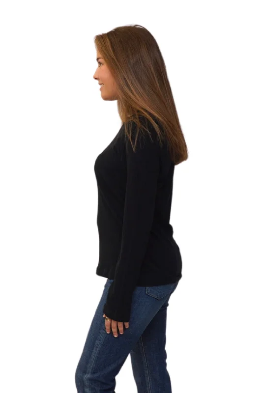 Cashmere Loose Long Sleeve Tee